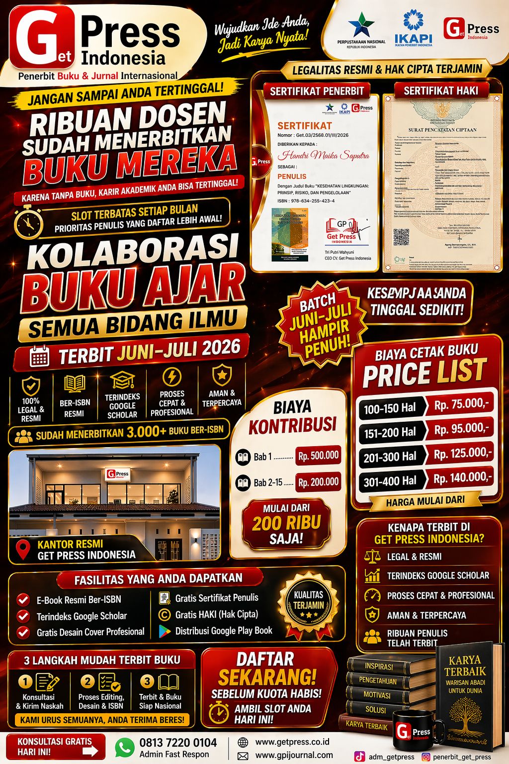 KOLABORASI BUKU AJAR PUBLISH JULI 2026